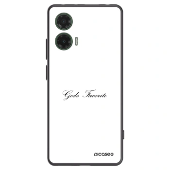 Picasee silikonový černý obal pro Motorola Moto G35 5G - Gods Favorite