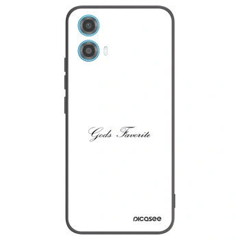 Picasee silikonový černý obal pro Motorola Moto G34 5G - Gods Favorite