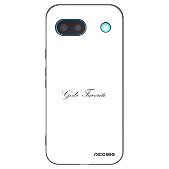 Picasee silikonový černý obal pro Google Pixel 8a - Gods Favorite