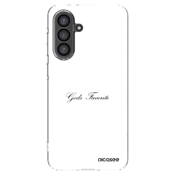 Picasee silikonový průhledný obal pro Samsung Galaxy A56 5G A566B - Gods Favorite