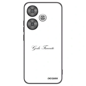 Picasee silikonový černý obal pro Xiaomi Poco F6 - Gods Favorite
