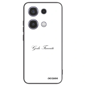 Picasee silikonový černý obal pro Xiaomi Redmi Note 14S - Gods Favorite