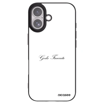 Picasee silikonový černý obal pro Apple iPhone 17 - Gods Favorite
