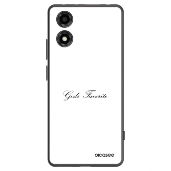 Picasee silikonový černý obal pro Motorola Moto E14 - Gods Favorite