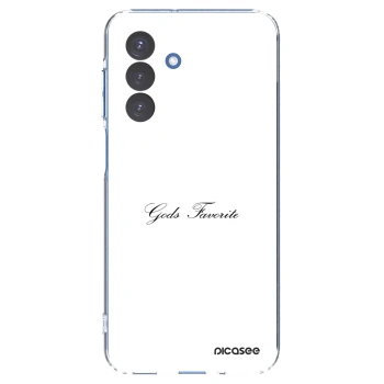 Picasee silikonový průhledný obal pro Samsung Galaxy A17 5G - Gods Favorite