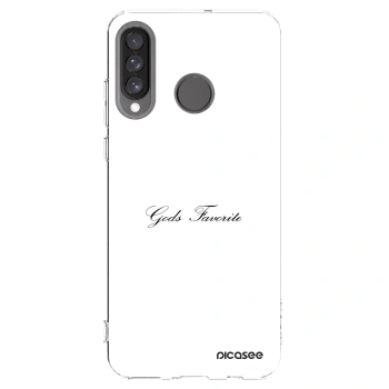Picasee silikonový průhledný obal pro Huawei P30 Lite - Gods Favorite