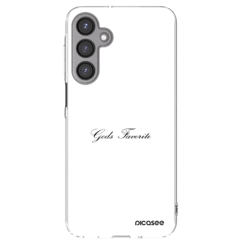 Picasee silikonový průhledný obal pro Samsung Galaxy A16 4G - Gods Favorite