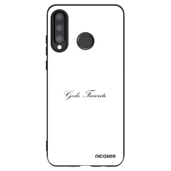 Picasee silikonový černý obal pro Huawei P30 Lite - Gods Favorite