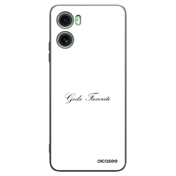 Picasee silikonový černý obal pro Motorola Moto G06 - Gods Favorite