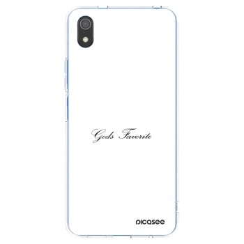Picasee silikonový průhledný obal pro Xiaomi Redmi 7A - Gods Favorite