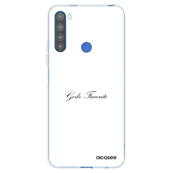 Picasee silikonový průhledný obal pro Xiaomi Redmi Note 8T - Gods Favorite