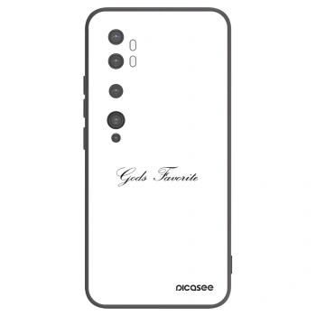 Picasee silikonový černý obal pro Xiaomi Mi Note 10 (Pro) - Gods Favorite