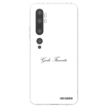 Picasee silikonový průhledný obal pro Xiaomi Mi Note 10 (Pro) - Gods Favorite