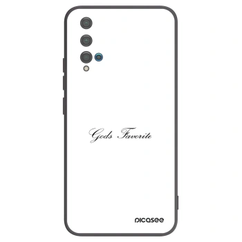Picasee silikonový černý obal pro Huawei Nova 5T - Gods Favorite