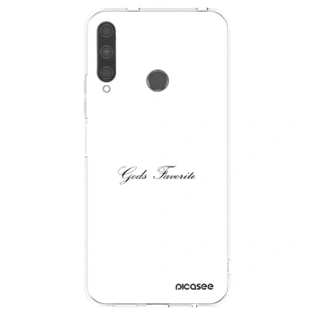 Picasee silikonový průhledný obal pro Huawei P40 Lite E - Gods Favorite