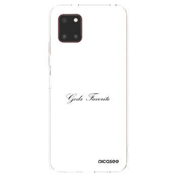 Picasee silikonový průhledný obal pro Samsung Galaxy Note 10 Lite N770F - Gods Favorite