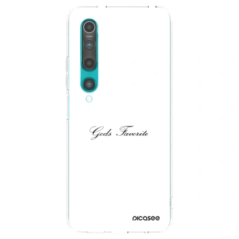 Picasee silikonový průhledný obal pro Xiaomi Mi 10 - Gods Favorite