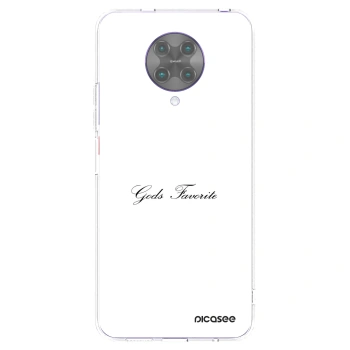 Picasee silikonový průhledný obal pro Xiaomi Poco F2 Pro - Gods Favorite