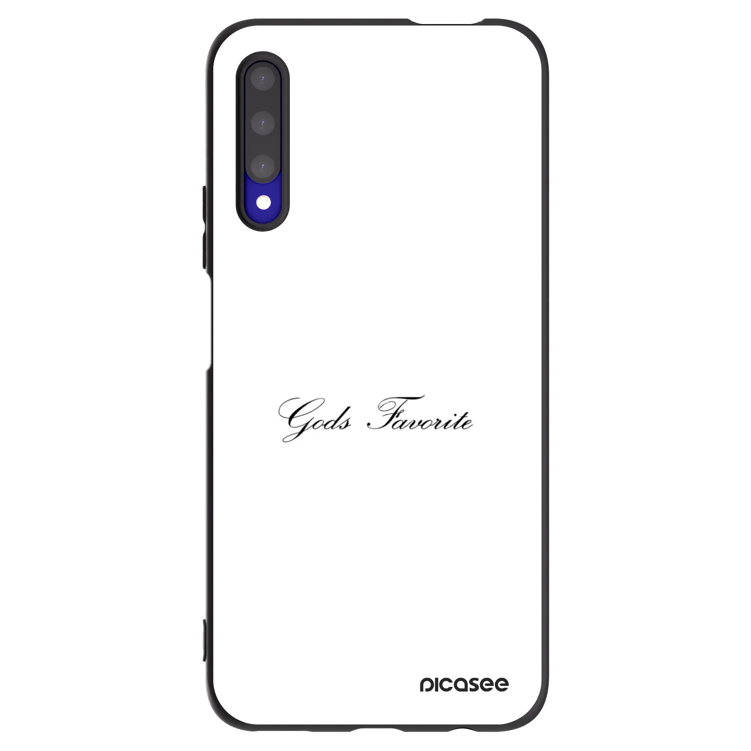 Picasee silikonový černý obal pro Honor 9X Pro - Gods Favorite