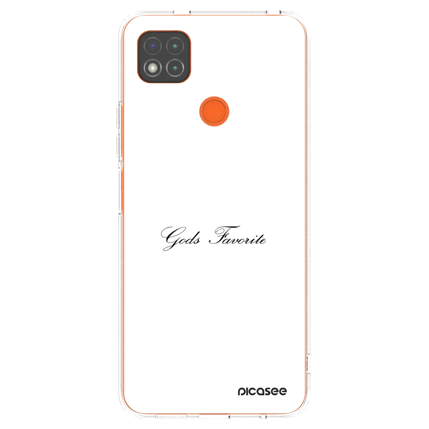 Picasee silikonový průhledný obal pro Xiaomi Redmi 9C - Gods Favorite