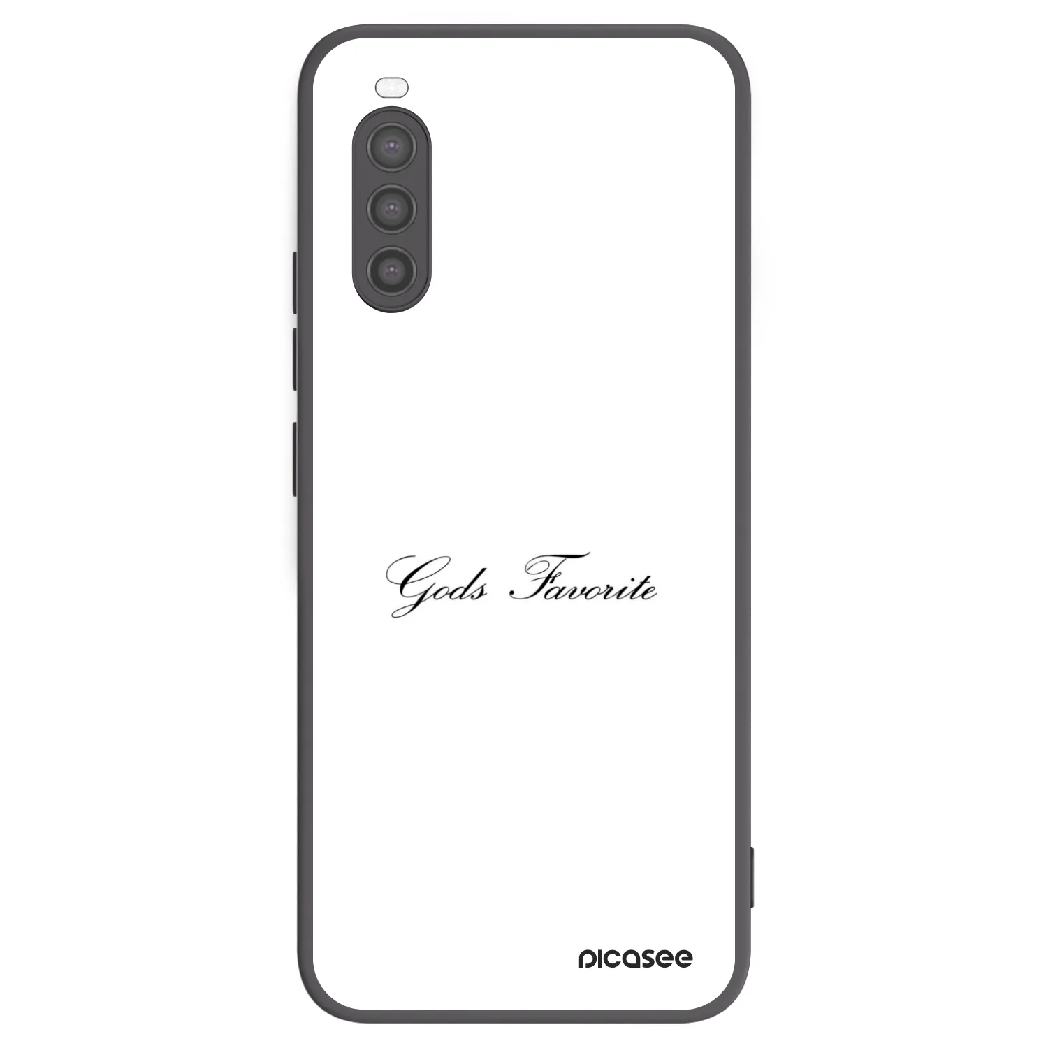 Picasee silikonový černý obal pro Sony Xperia 10 II - Gods Favorite