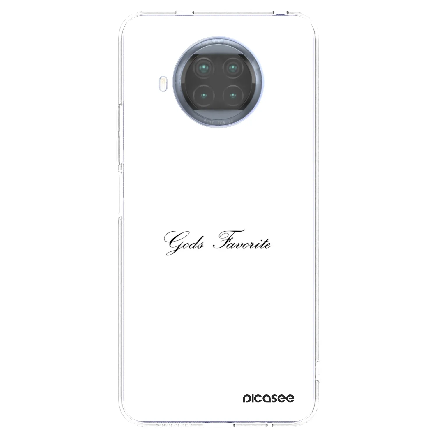 Picasee silikonový průhledný obal pro Xiaomi Mi 10T Lite - Gods Favorite