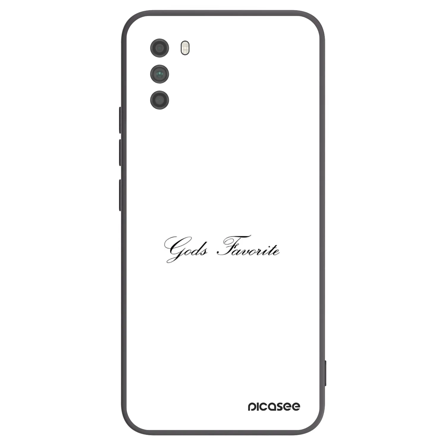 Picasee silikonový černý obal pro Xiaomi Poco M3 - Gods Favorite
