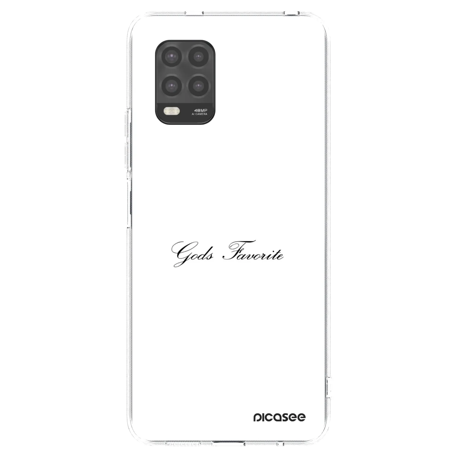 Picasee silikonový průhledný obal pro Xiaomi Mi 10 Lite - Gods Favorite
