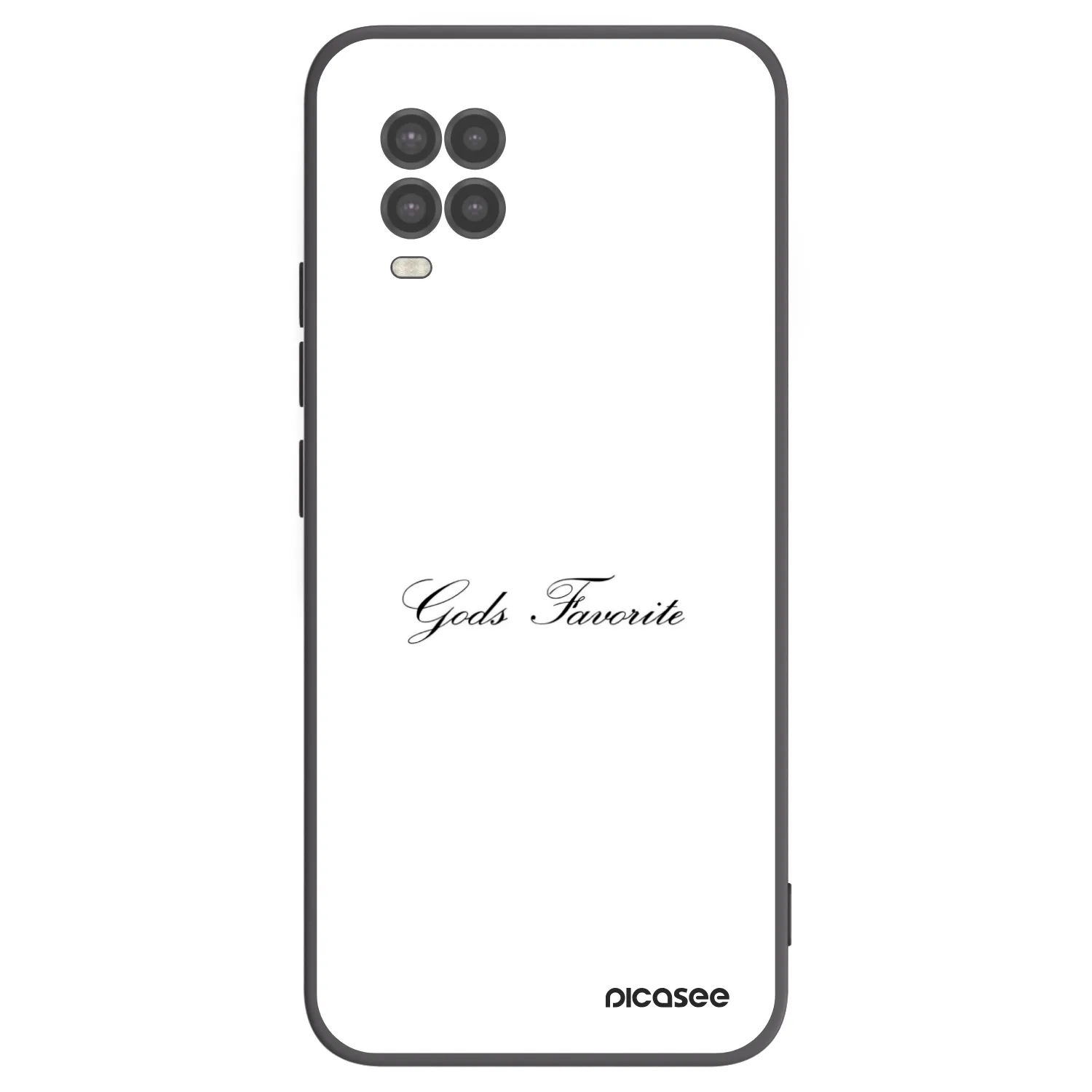 Picasee silikonový černý obal pro Xiaomi Mi 10 Lite - Gods Favorite