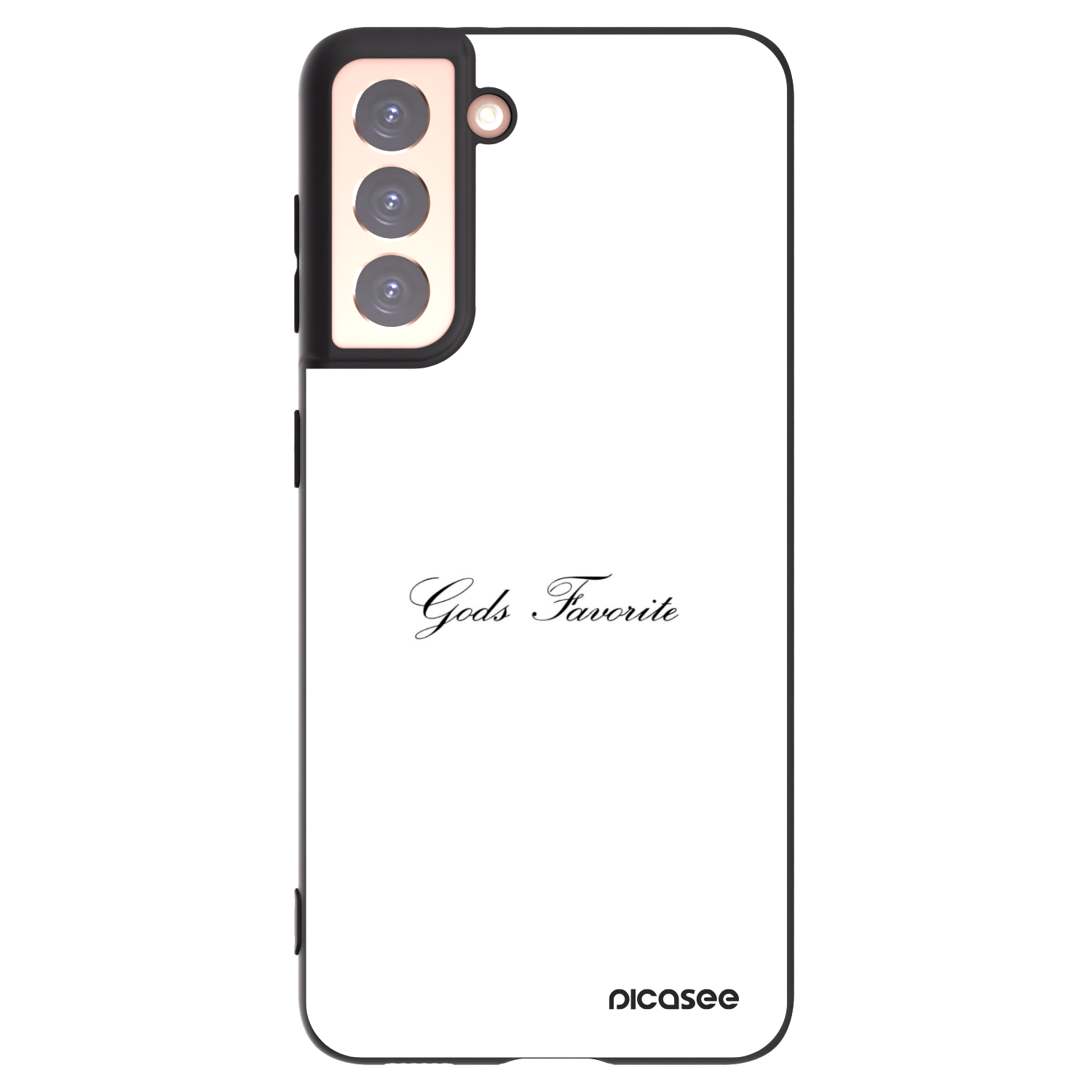 Picasee silikonový černý obal pro Samsung Galaxy S21 5G G991B - Gods Favorite
