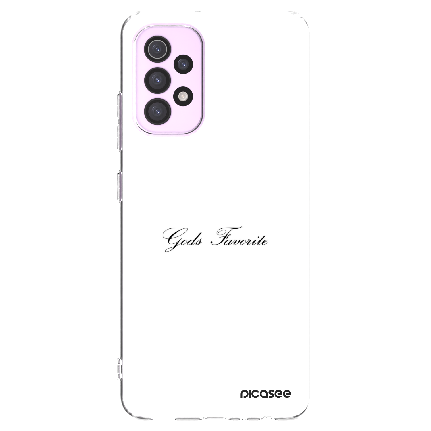 Picasee silikonový průhledný obal pro Samsung Galaxy A32 5G A326B - Gods Favorite