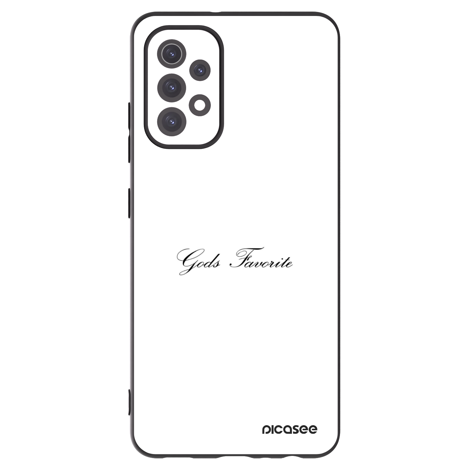Picasee silikonový černý obal pro Samsung Galaxy A32 5G A326B - Gods Favorite