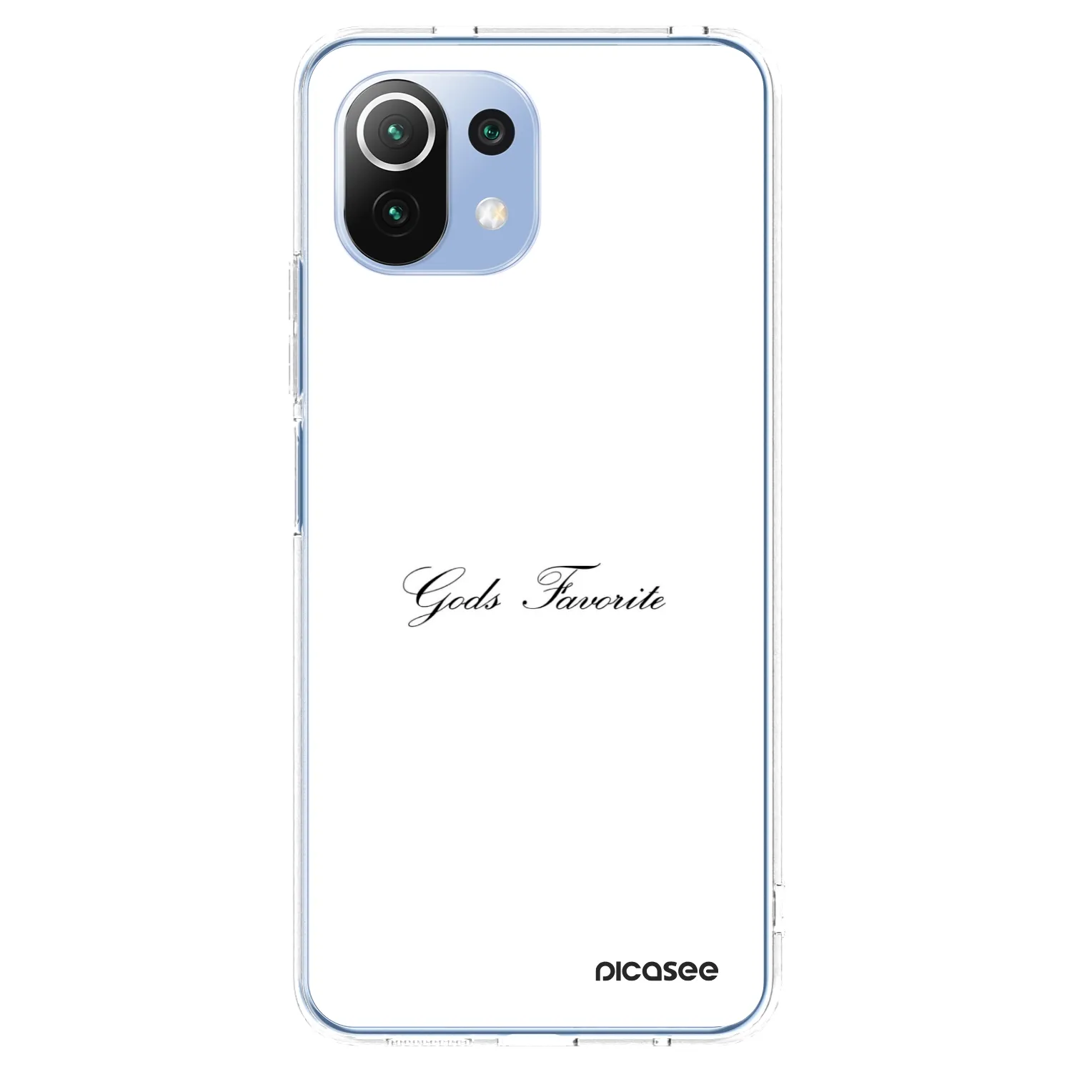 Picasee silikonový průhledný obal pro Xiaomi Mi 11 Lite - Gods Favorite