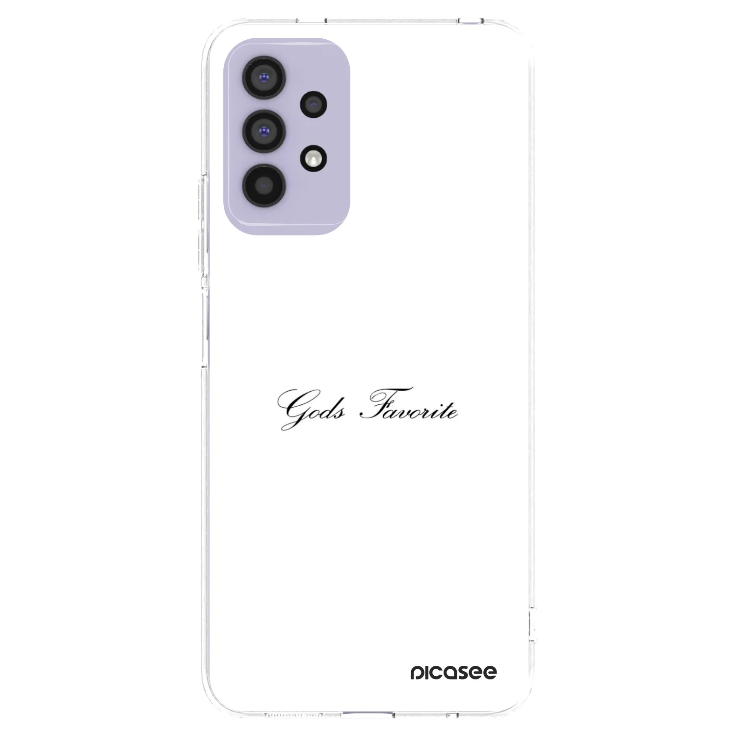 Picasee silikonový průhledný obal pro Samsung Galaxy A32 4G SM-A325F - Gods Favorite