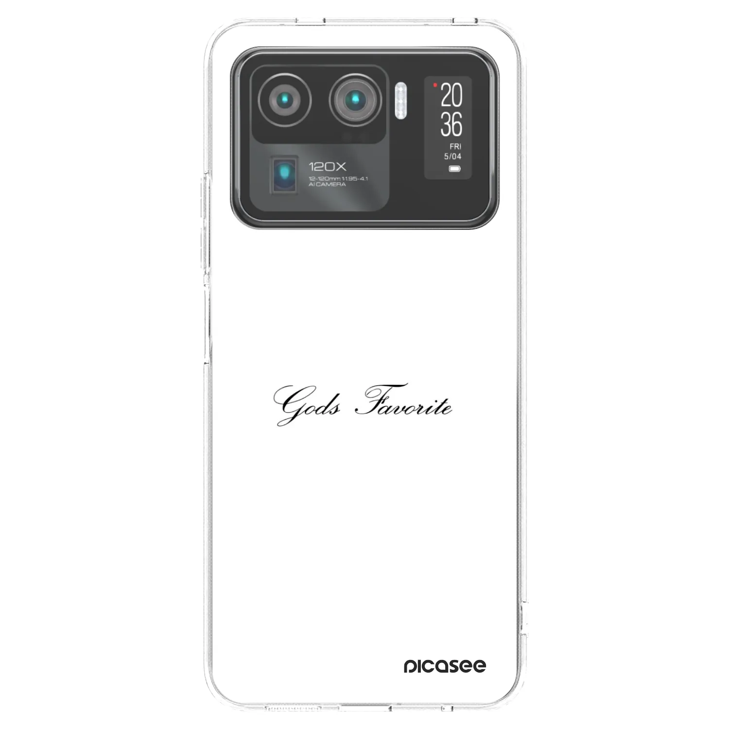Picasee silikonový průhledný obal pro Xiaomi Mi 11 Ultra - Gods Favorite