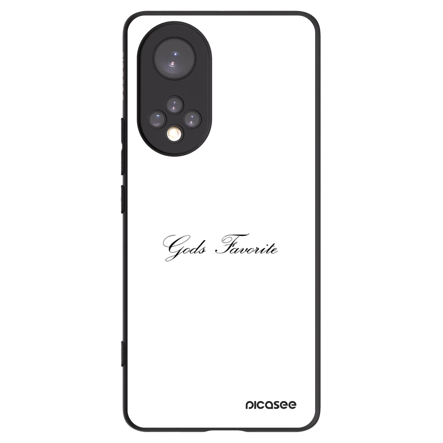 Picasee silikonový černý obal pro Honor 50 5G - Gods Favorite