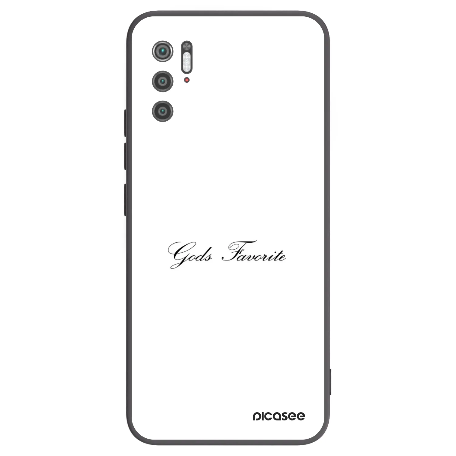 Picasee silikonový černý obal pro Xiaomi Poco M3 Pro 5G - Gods Favorite