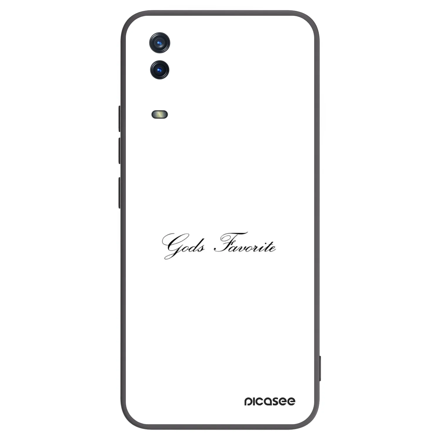 Picasee silikonový černý obal pro Vivo Y11s - Gods Favorite