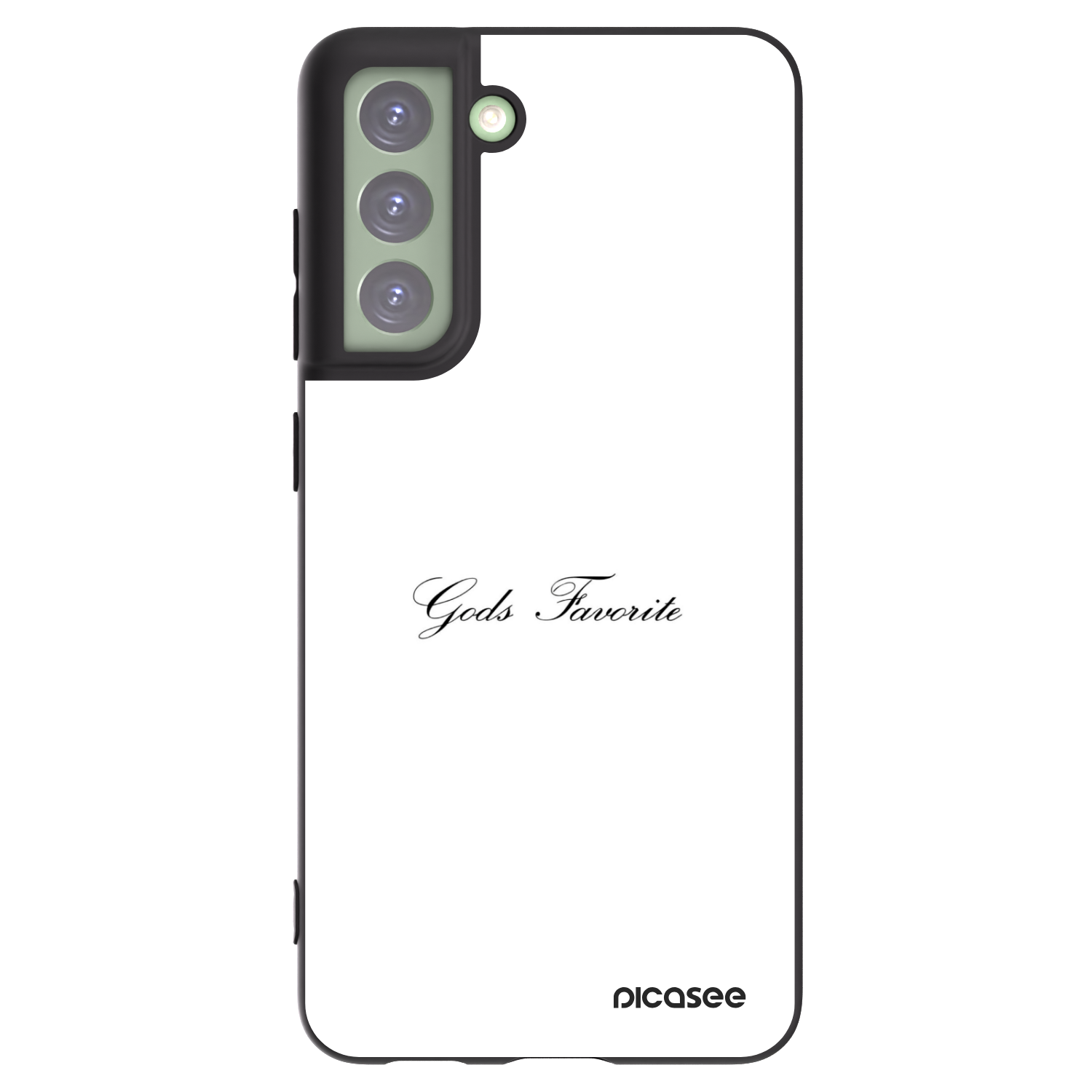 Picasee silikonový černý obal pro Samsung Galaxy S21 FE 5G - Gods Favorite