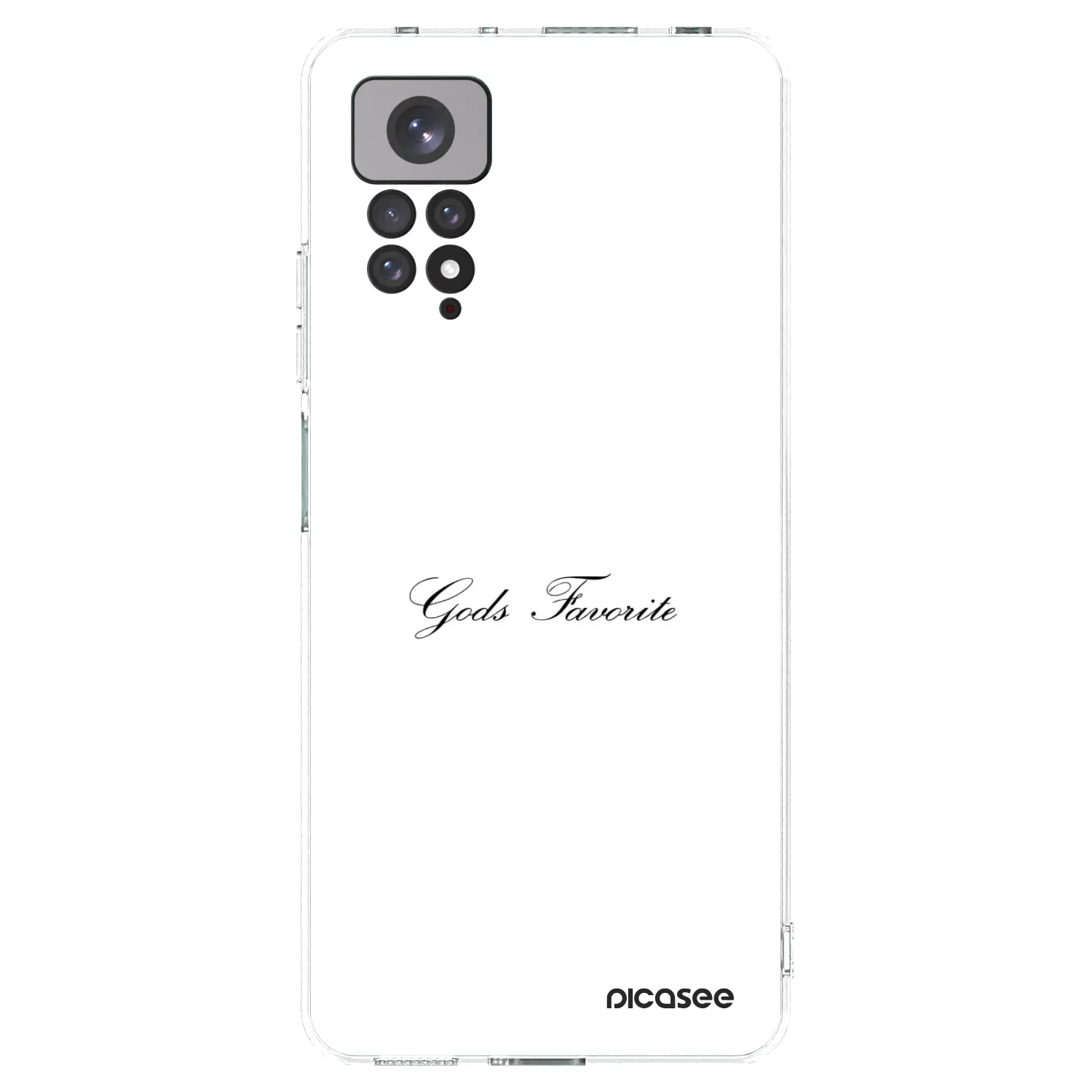 Picasee silikonový průhledný obal pro Xiaomi Redmi Note 11 - Gods Favorite