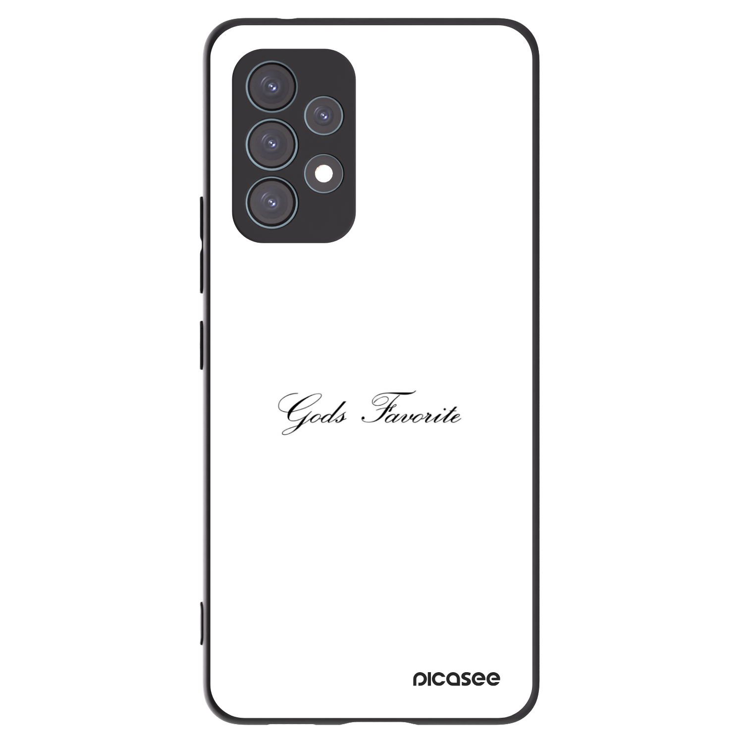 Picasee silikonový černý obal pro Samsung Galaxy A53 5G A536 - Gods Favorite