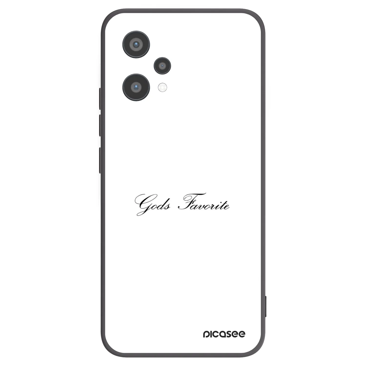 Picasee silikonový černý obal pro Realme 9 Pro 5G - Gods Favorite