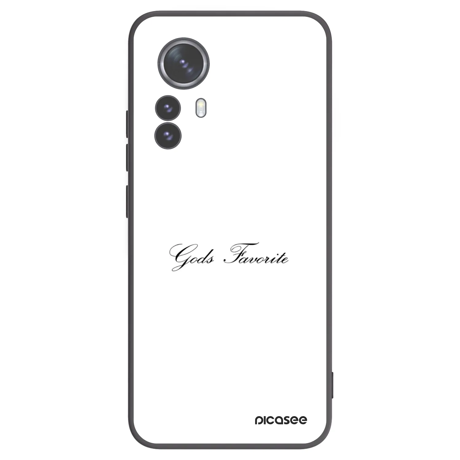 Picasee silikonový černý obal pro Xiaomi 12 Pro - Gods Favorite
