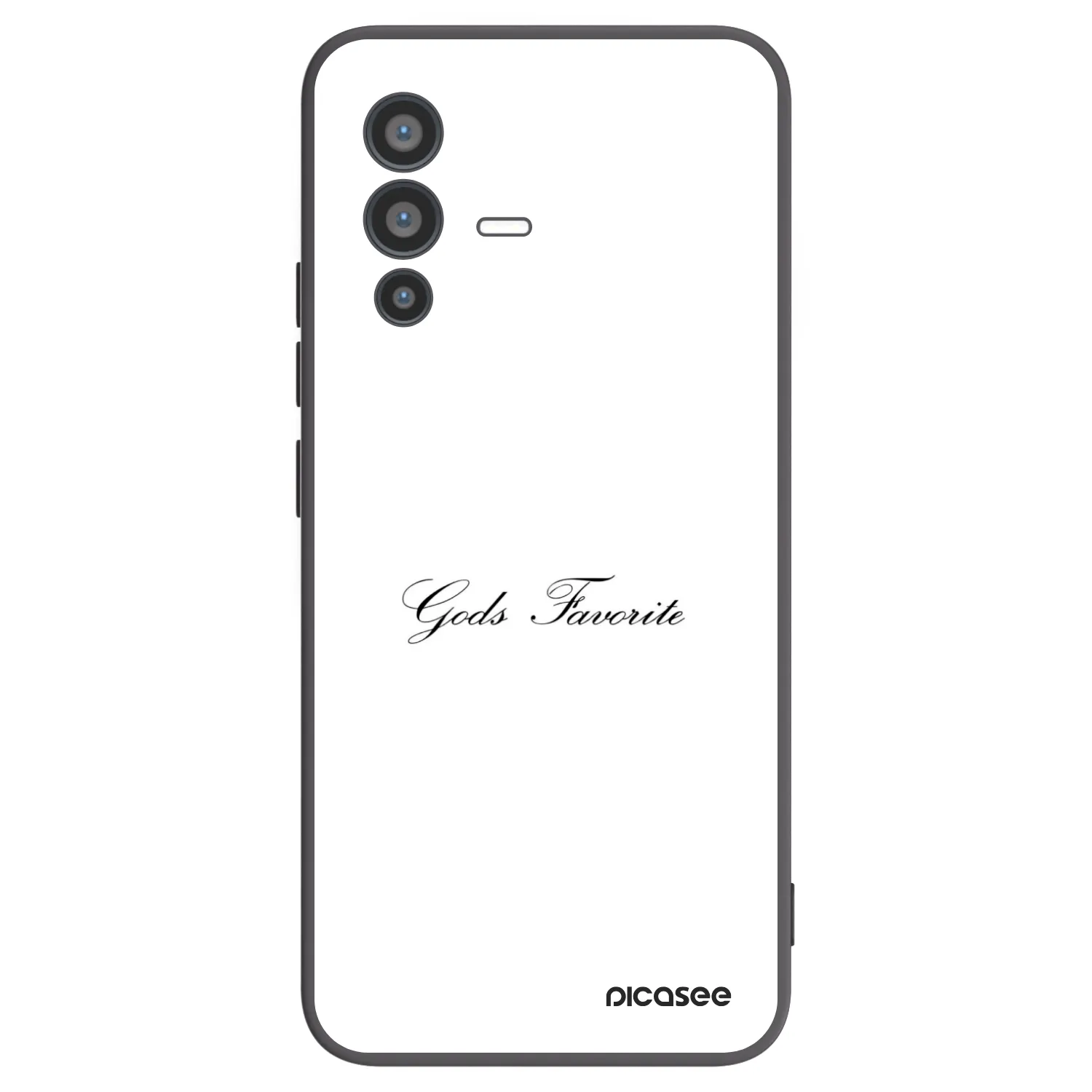 Picasee silikonový černý obal pro Vivo V23 5G - Gods Favorite