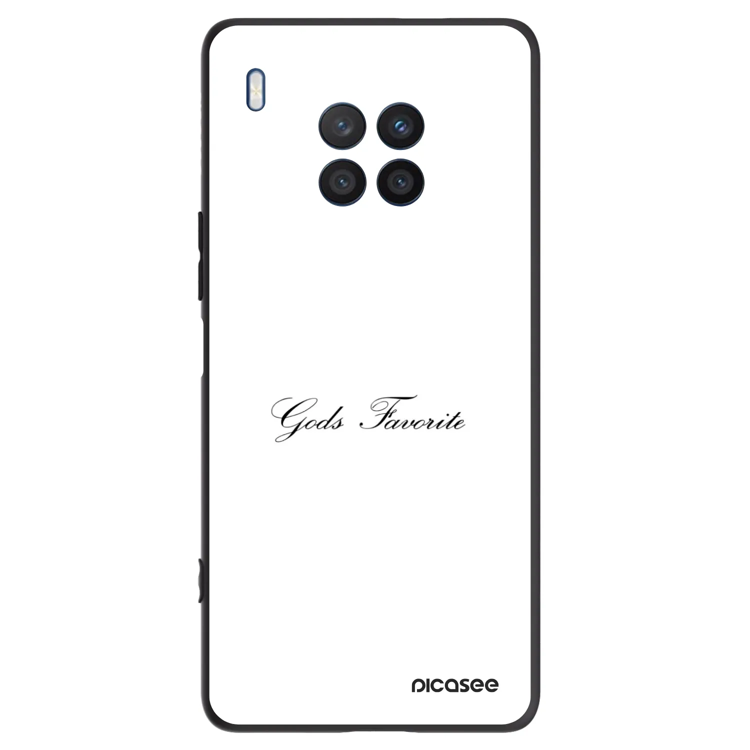 Picasee silikonový černý obal pro Honor 50 Lite - Gods Favorite