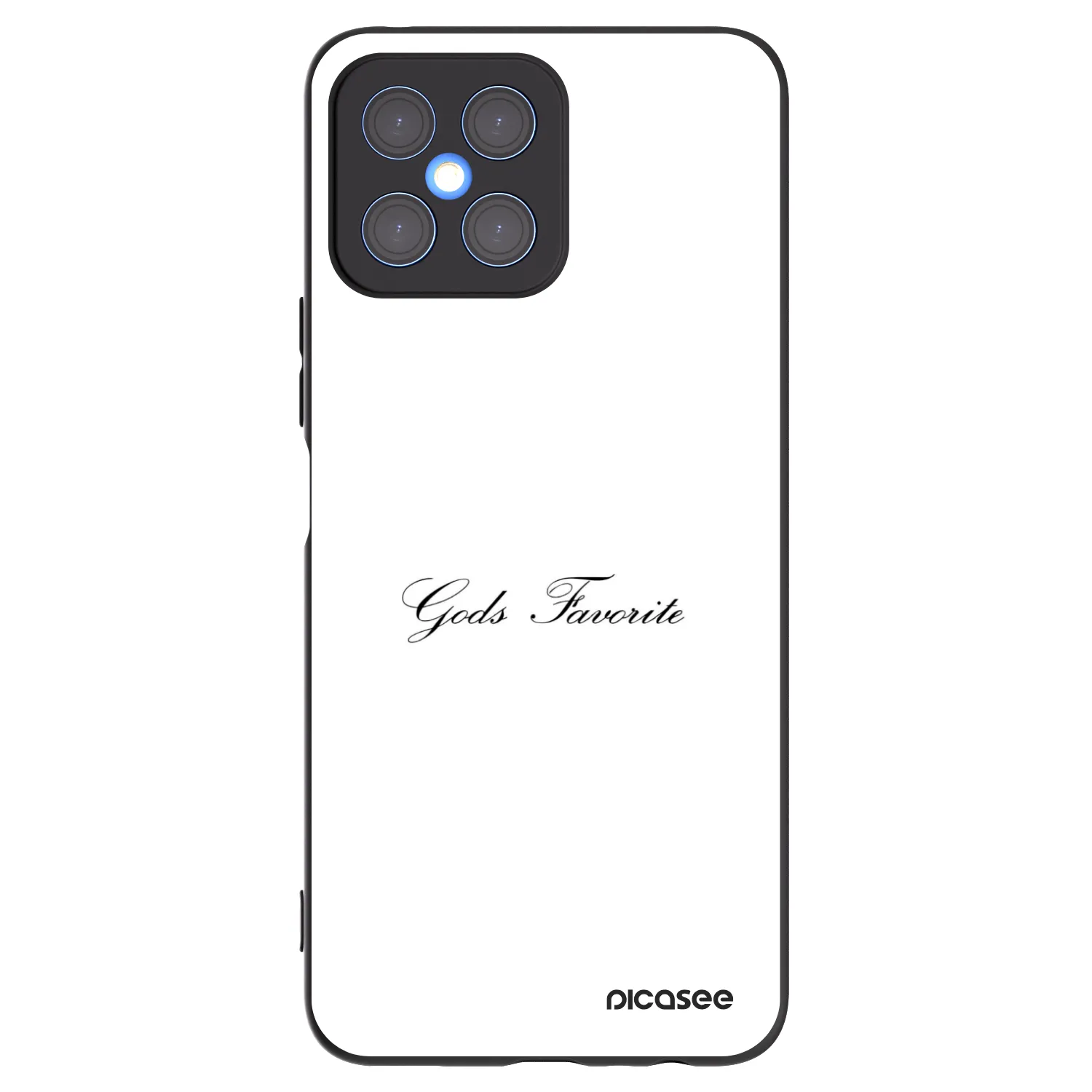 Picasee silikonový černý obal pro Honor X8 4G - Gods Favorite