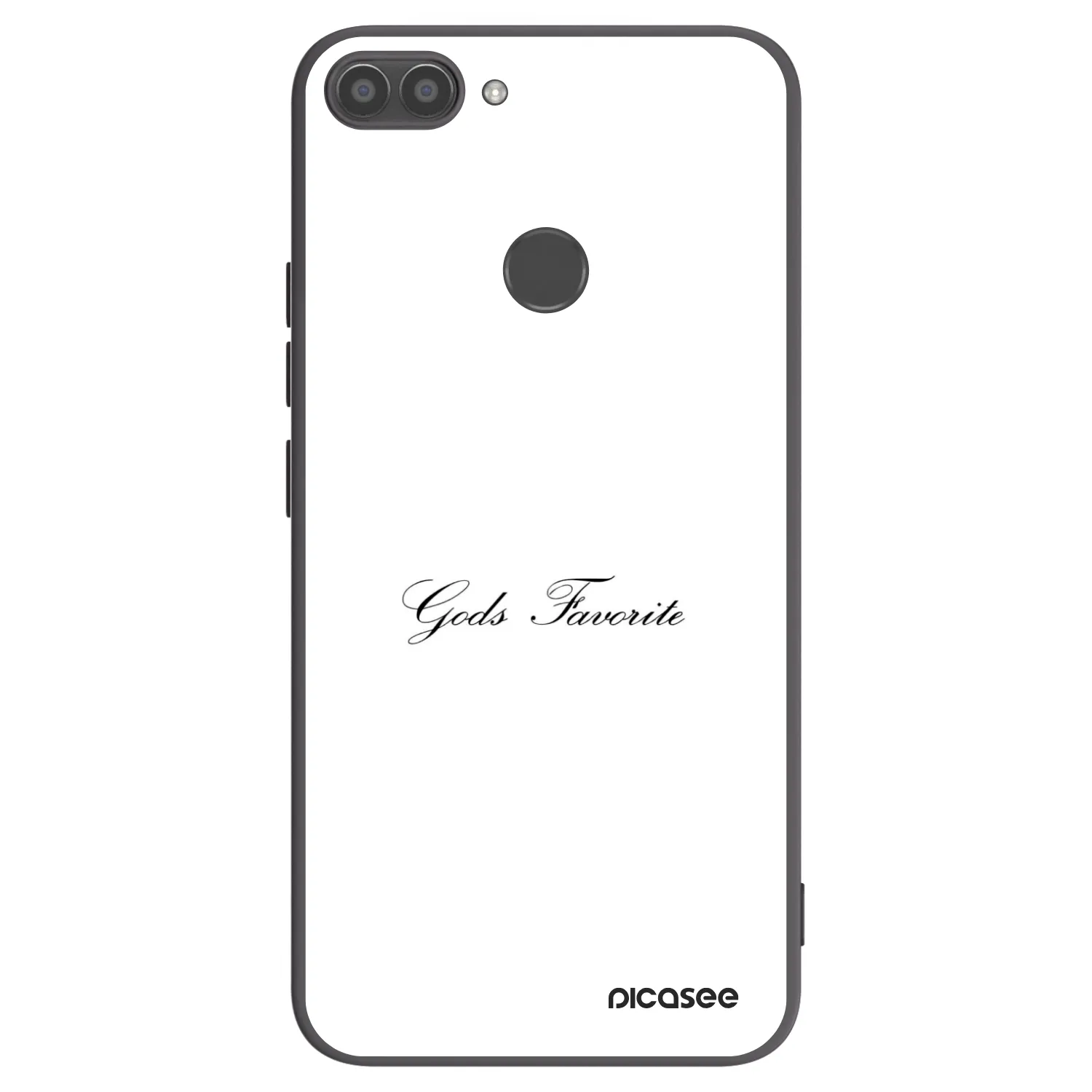 Picasee silikonový černý obal pro Huawei P Smart - Gods Favorite