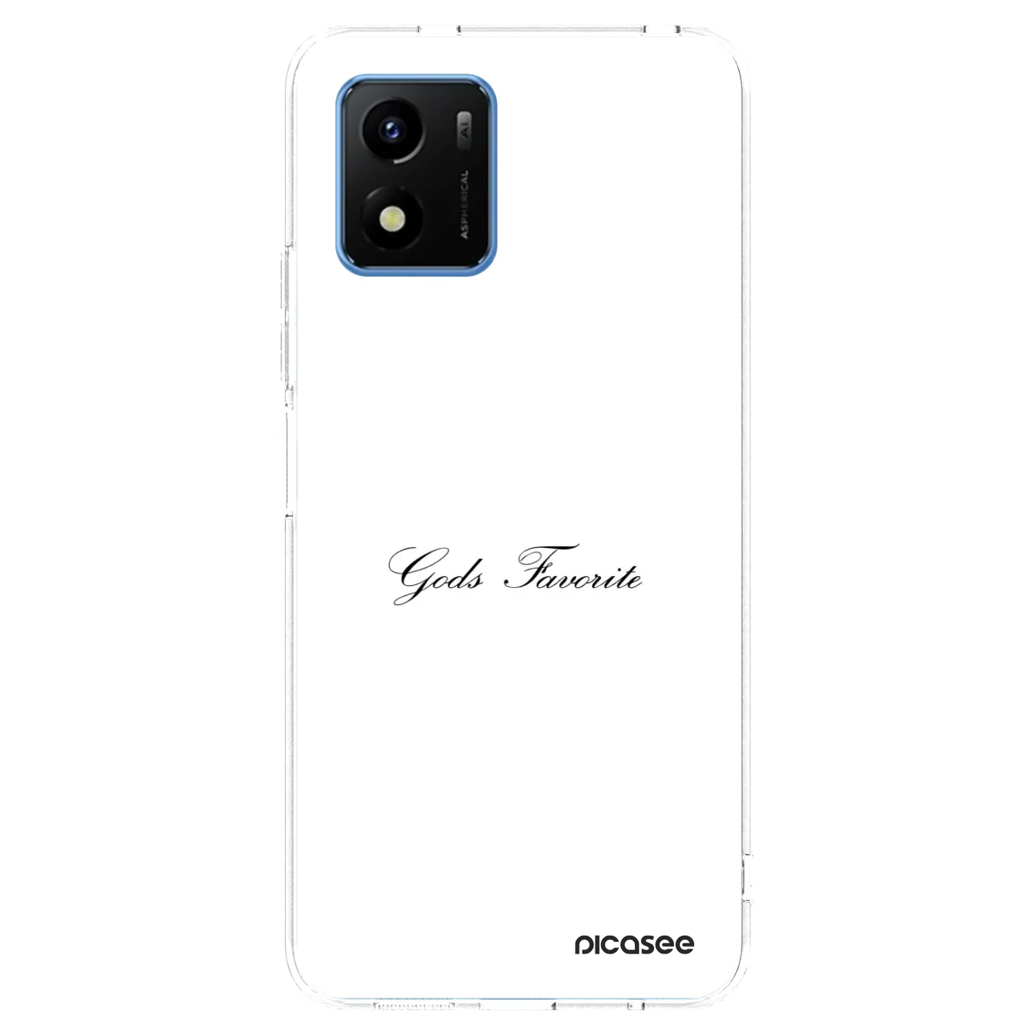 Picasee silikonový průhledný obal pro Vivo Y01 - Gods Favorite