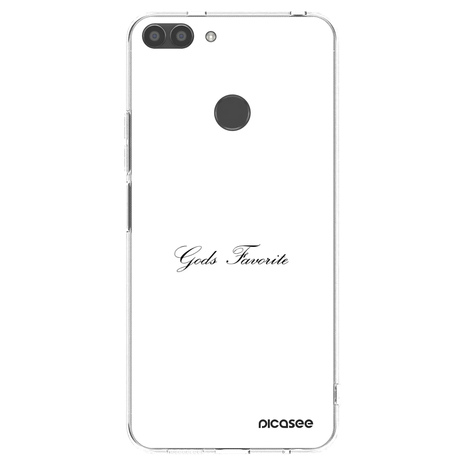 Picasee silikonový průhledný obal pro Huawei P Smart - Gods Favorite