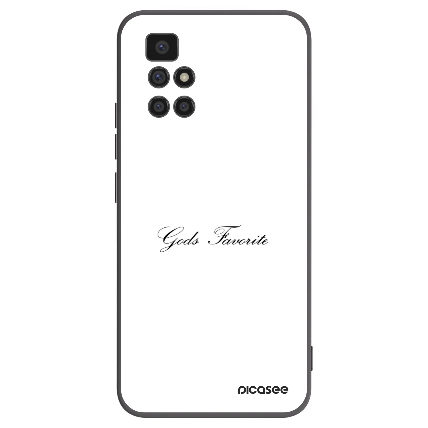 Picasee silikonový černý obal pro Xiaomi Redmi 10 (2022) - Gods Favorite